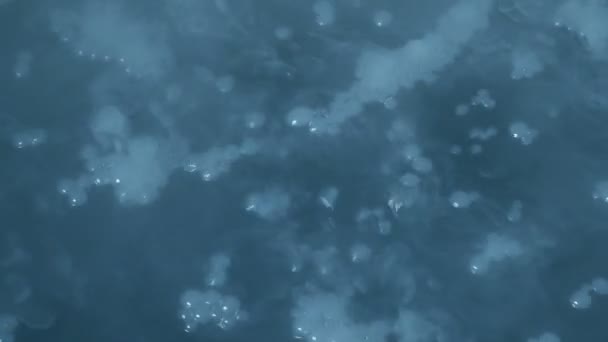 液体起泡及排气罩 — 图库视频影像