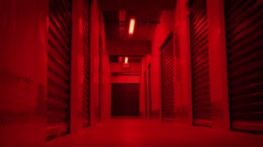 Yüksek Güvenlikli Binanın Koridoru