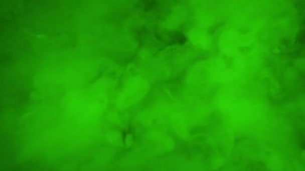 Toxic Waste Green Liquid Bubbling — Stock Video