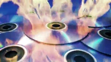 DVD 'ler Alev Teknolojisi Konseptiyle Yazılıyor