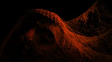 Tapınakta Tapınak Işığında Antik bir heykelin önünden geçmek