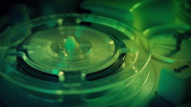 Recording Plays On Machine, Paranormal Green Effect