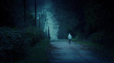 Darkening World Around Lonely Man, Isolation Concept