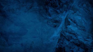 River Pool In The Mountains At Dusk