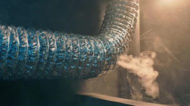 Pipe Leaking In Industrial Setting