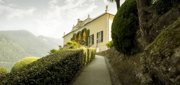 Balbianello Itália Julho 2014 Jardim Villa Del Balbianello Lago Como — Fotografia de Stock