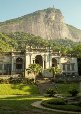 Rio de Janeiro, Brazil - December 16, 2017: Visual Arts School of Parque Enrique Lage in Rio de Janeiro, Brazil clipart