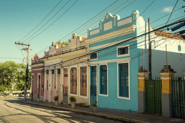 Rue Colorée Dans Quartier Santa Teresa Rio Janeiro Brésil — Photo
