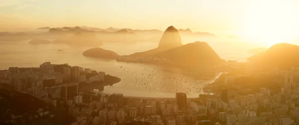 Panorama Aéreo Cidade Rio Janeiro Brasil — Fotografia de Stock