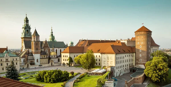 Castelo Wawel Cracóvia Polônia — Fotografia de Stock