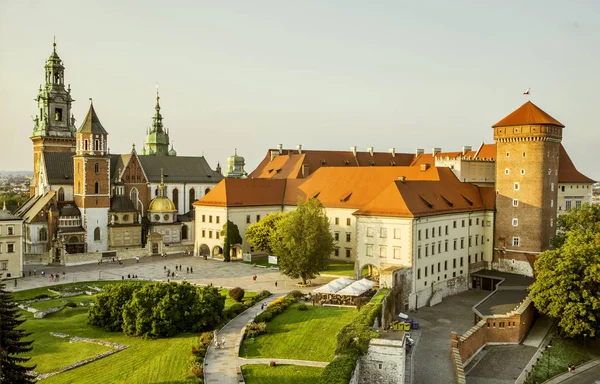 Zamek Wawelski Krakowie Polska — Zdjęcie stockowe