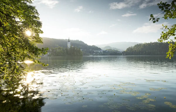 Lago Bled Eslovénia — Fotografia de Stock