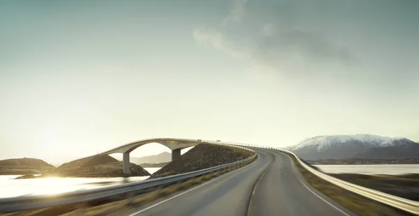 Atlantic Road Norwegia — Stok Foto