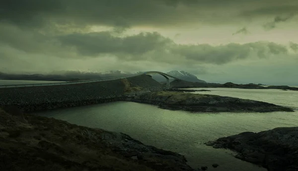 Atlantic Road Noruega — Fotografia de Stock