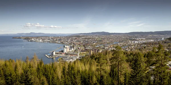 Panorama of Trondheim, Norway — Stock Photo, Image