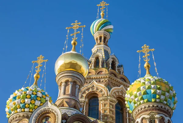 The Church of the Savior on Spilled Blood in St. Petersburg — Stock Photo, Image