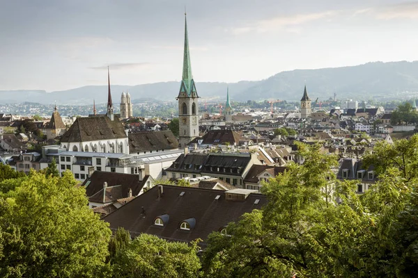 Paisaje urbano de Zurich, Suiza — Foto de Stock