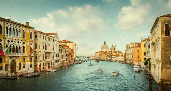 Panorama Del Gran Canal Venecia Italia — Foto de Stock