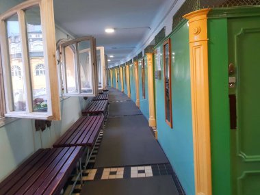 Budapeşte Macaristan 'daki Szecheny Hamamları 1913 yılında kuruldu ve Avrupa' nın en büyük kamu termos mineral banyoları tesisidir.