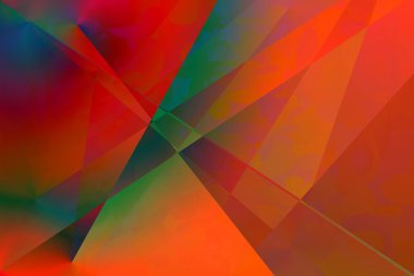 Masaüstü için kırmızı, turuncu ve yeşil tonlarıyla köşegen çizgiler içeren güzel renkli bir arkaplan