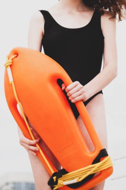 Yüzü olmayan güzel bir yakın çekim model fotoğrafı