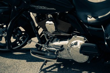 Çevre yolu güçlü spor bisiklet yarışı