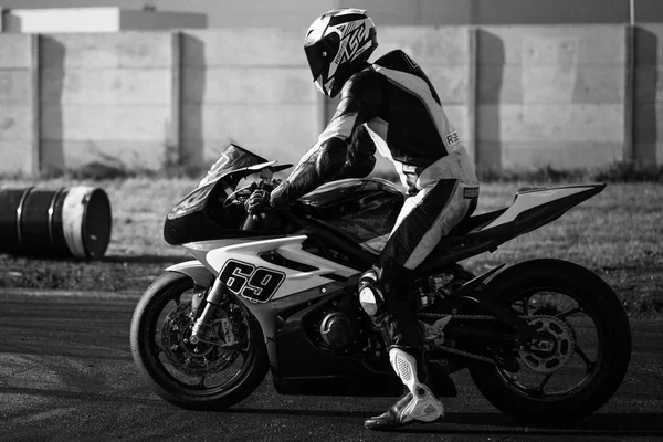 Beautiful Sport Bike Photo Close — Stock Photo, Image