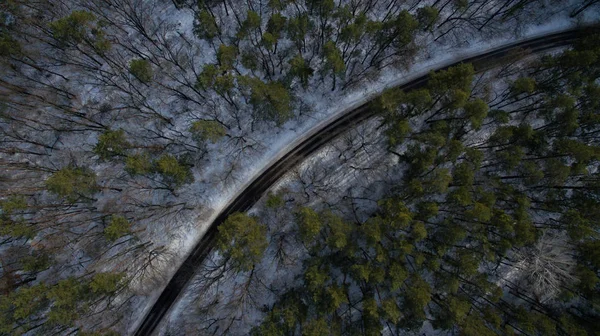 Foto Från Höjd Med Quadrocopter Vacker Utsikt — Stockfoto