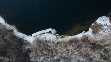 Yükseklik Kiev kenti Ukrayna güzel fotoğraf