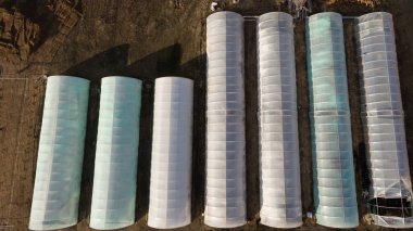 Büyük bir yükseklikten doğanın güzel görünümü