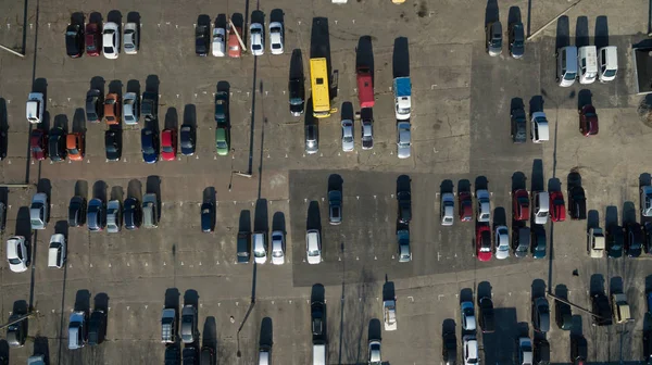 Mooie Bird Eye Foto Gemaakt Drone Terrein Van Een Hoogte — Stockfoto