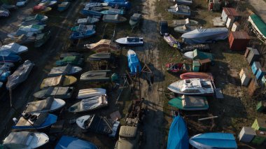 Büyük bir yükseklikten fotoğraf.