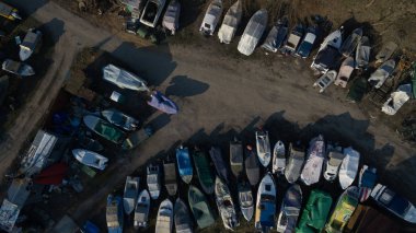 Büyük bir yükseklikten fotoğraf.