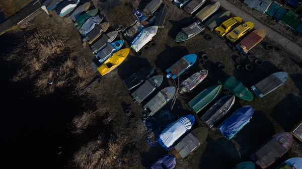 Büyük bir yükseklikten fotoğraf.