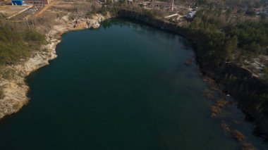 Büyük bir yükseklikten fotoğraf.