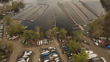 Büyük bir yükseklikten fotoğraf.