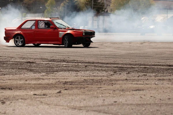 Corrida Belos Carros Esportivos — Fotografia de Stock