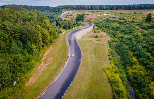 Carrera Circuito Anillo Nemunas Kaunas Lituania — Foto de Stock
