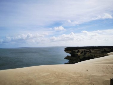Curonian ölü kum tepecikleri - Baltık denizi ile lagünü ayıran doğal çöl