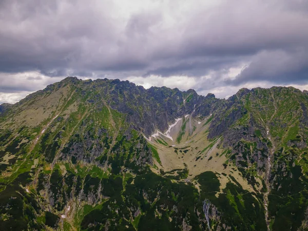 Vista Aérea Das Montanhas Florestas Tatras Zakopane Polônia — Fotografia de Stock