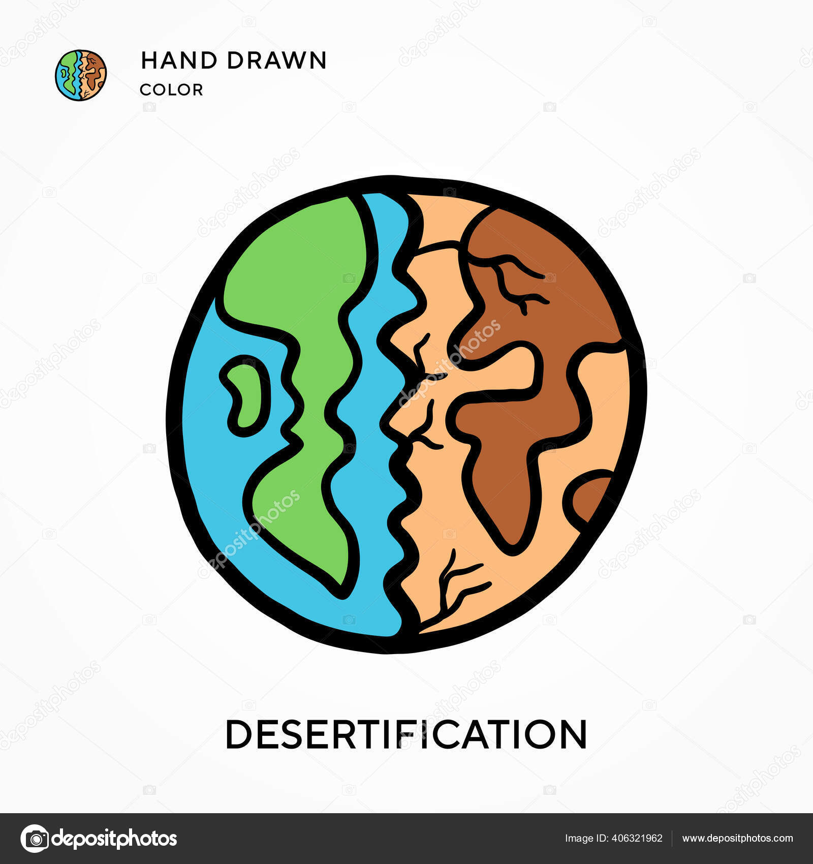 砂漠化 Vector Art Stock Images Depositphotos 砂漠化 Vector Art Stock Images Depositphotos