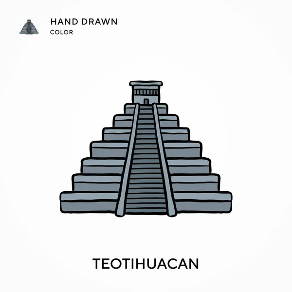 Teotihuacan Imágenes Vectoriales, Gráfico Vectorial de Teotihuacan |  Depositphotos