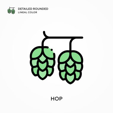 Sıçrama detaylı yuvarlak çizgisel renk. Modern vektör illüstrasyon kavramları. Düzenlemesi ve kişiselleştirmesi kolay.