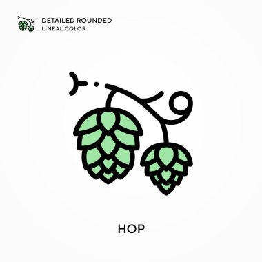 Sıçrama detaylı yuvarlak çizgisel renk. Modern vektör illüstrasyon kavramları. Düzenlemesi ve kişiselleştirmesi kolay.