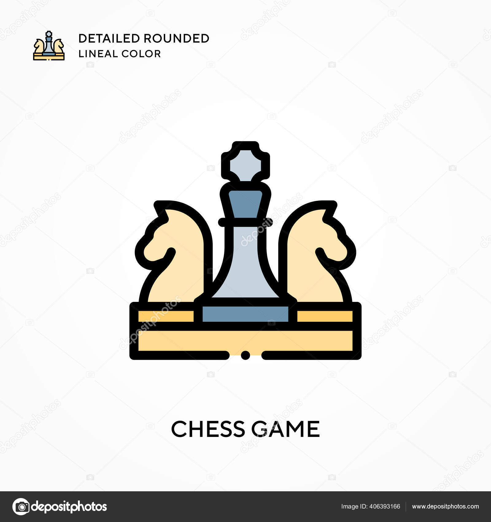 Chess Special Lineal icon