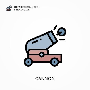 Top yuvarlak çizgi rengini detaylandırdı. Modern vektör illüstrasyon kavramları. Düzenlemesi ve kişiselleştirmesi kolay.