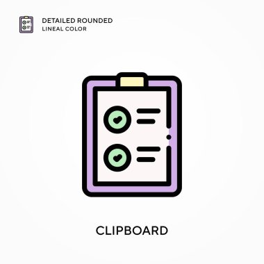 Pano ayrıntılı yuvarlak doğrusal renk. Modern vektör illüstrasyon kavramları. Düzenlemesi ve kişiselleştirmesi kolay.