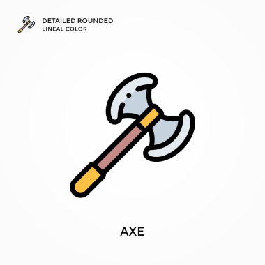 Balta ayrıntılı yuvarlak çizgisel renk. Modern vektör illüstrasyon kavramları. Düzenlemesi ve kişiselleştirmesi kolay.