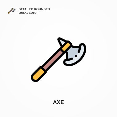 Balta ayrıntılı yuvarlak çizgisel renk. Modern vektör illüstrasyon kavramları. Düzenlemesi ve kişiselleştirmesi kolay.