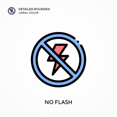 Flaş detaylı yuvarlak çizgisel renk yok. Modern vektör illüstrasyon kavramları. Düzenlemesi ve kişiselleştirmesi kolay.